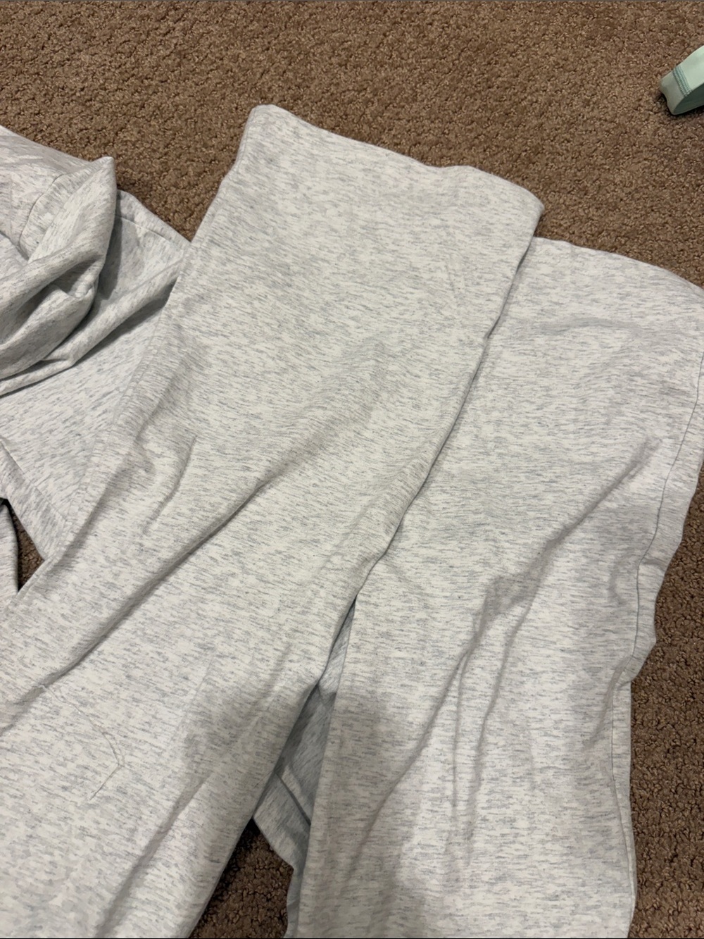 Garage grey Foldover flare Lounge Pants - Picture 3 of 3